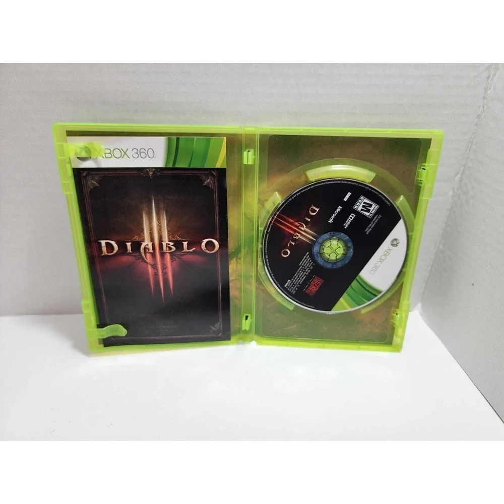Diablo III - Microsoft Xbox 360 - Video Game - Complete w/ Manual - CIB - Tested